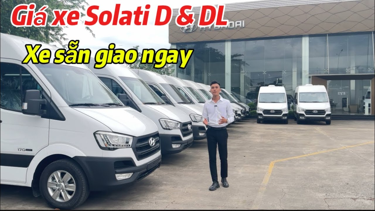 Giá xe Hyundai Solati 2025 mới nhất | Giá bán các phiên bản kèm khuyến mãi