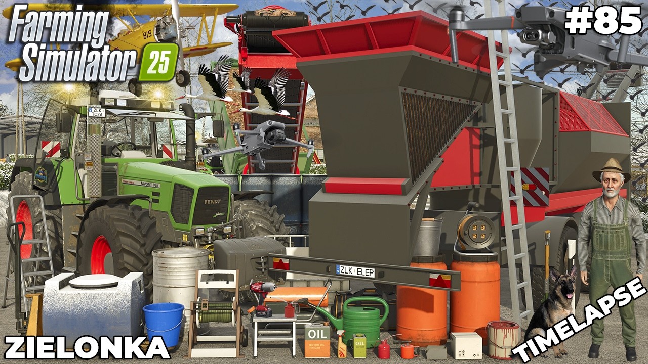 🐘 WASHING & CUTTING SUGAR BEETS WITH OUR NEW ELEPHANT 🔥 | ZIELONKA | Farming Simulator 25 | EP 85