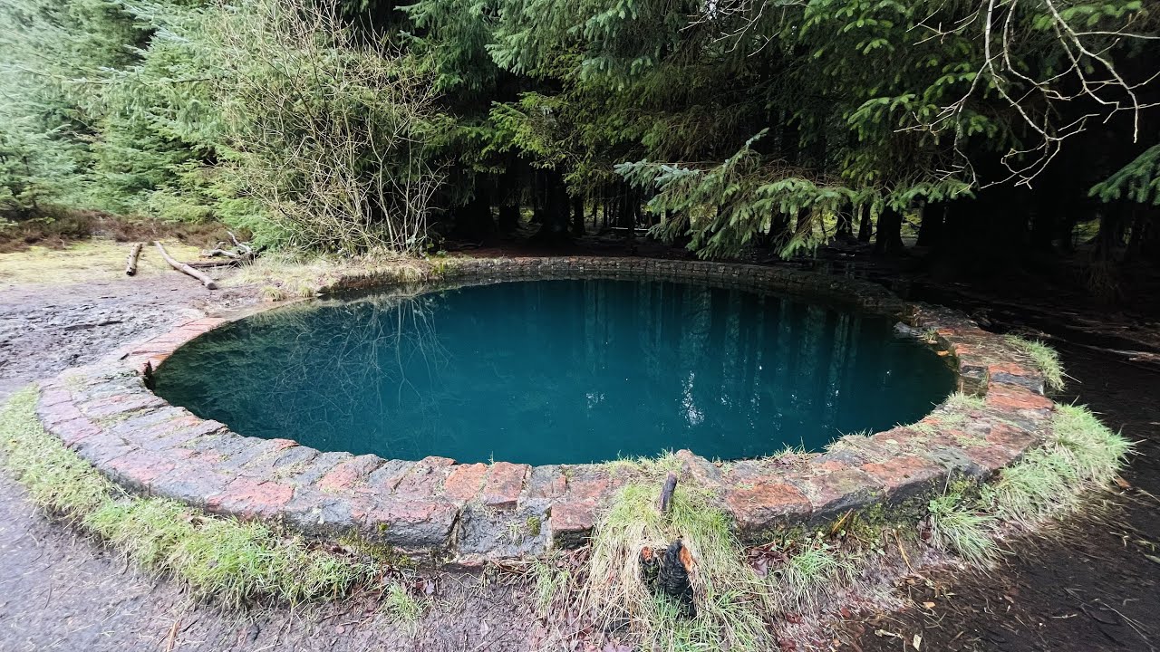 Torwood Castle and the Blue Pool
