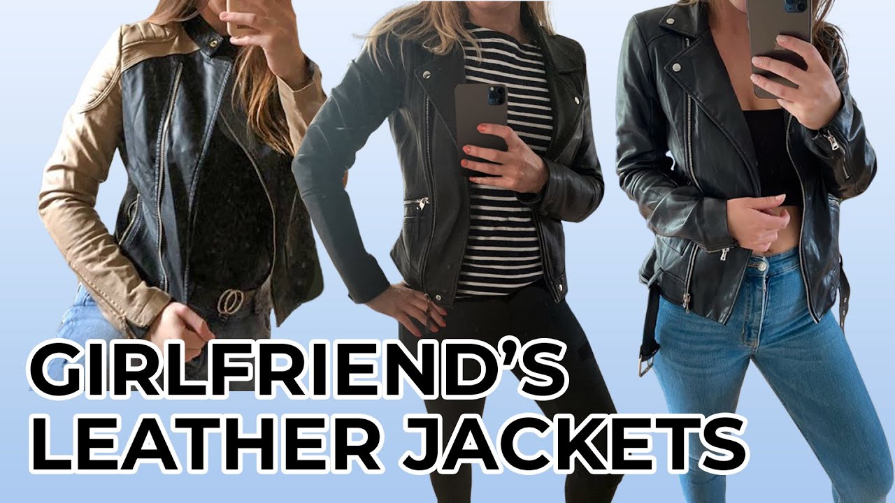 Ripping girlfriend's old leather jackets