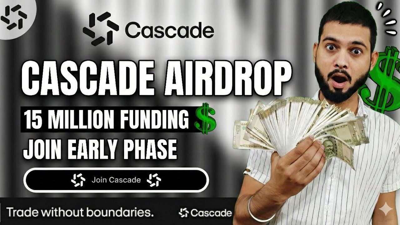 Cascade Airdrop - Join Super Early Phase - Waitlist To Mainnet 