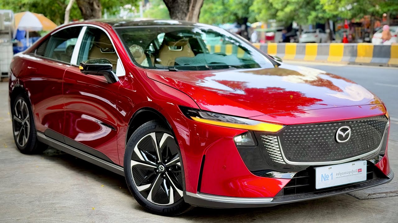 All New Mazda EZ-6 EV ( 2025 ) - Luxury EV Sedan | Interior And Exterior
