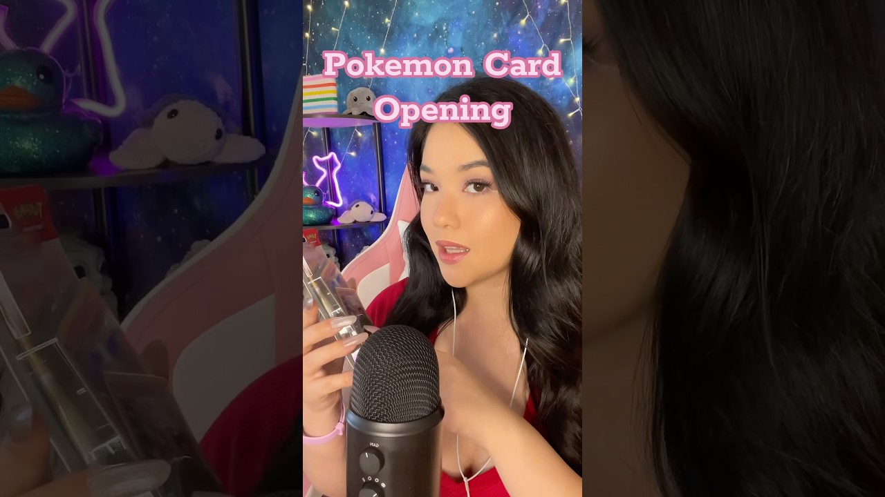 ASMR ~ Pokemon card unboxing! 
