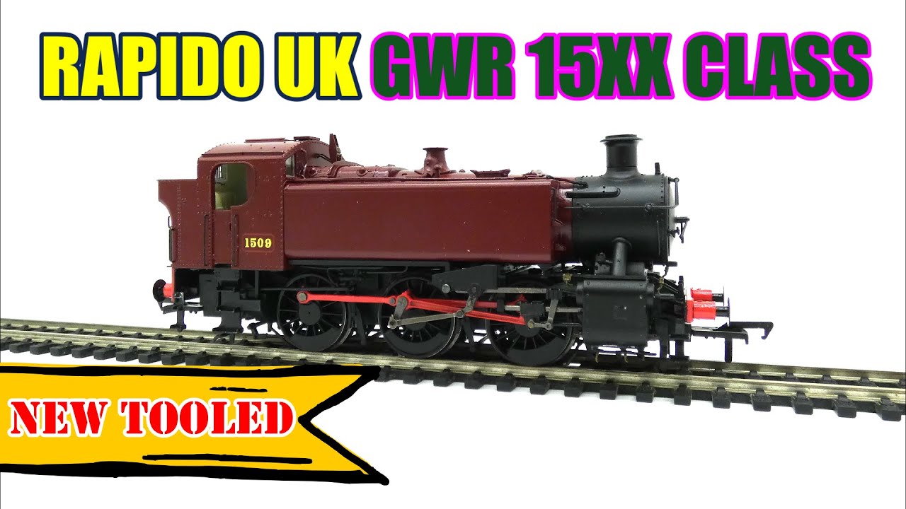 QUALITY CONTROL ISSUES (NEW TOOLED) REVIEW RAPIDO UK GWR 15XX PANNIER TANK