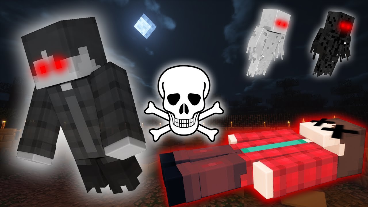 If You Respawned as a GHOST - Minecraft