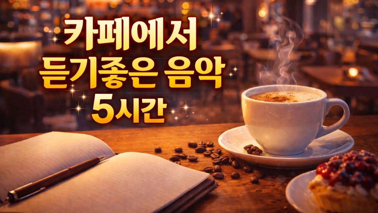 햇살 가득한 오후, 카페에서 듣기 좋은 음악