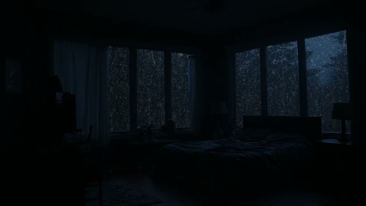 Reduce Anxiety & Sleep Deeply Tonight | Gentle Rain Sounds for Peaceful Rest