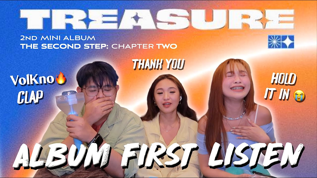 TREASURE - 트레저 ALBUM REACTION: VolKno, CLAP, THANK YOU & HOLD IT IN + SONG RANKING | DEE SIBS REACT