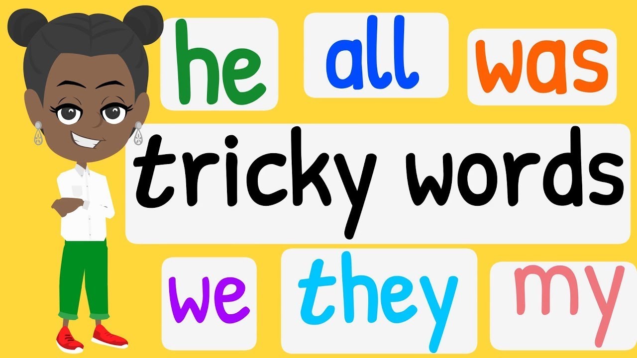Tricky Words | Tricky Words Song | Sight Words Song | Phase Three | Kindergarten & EYFS