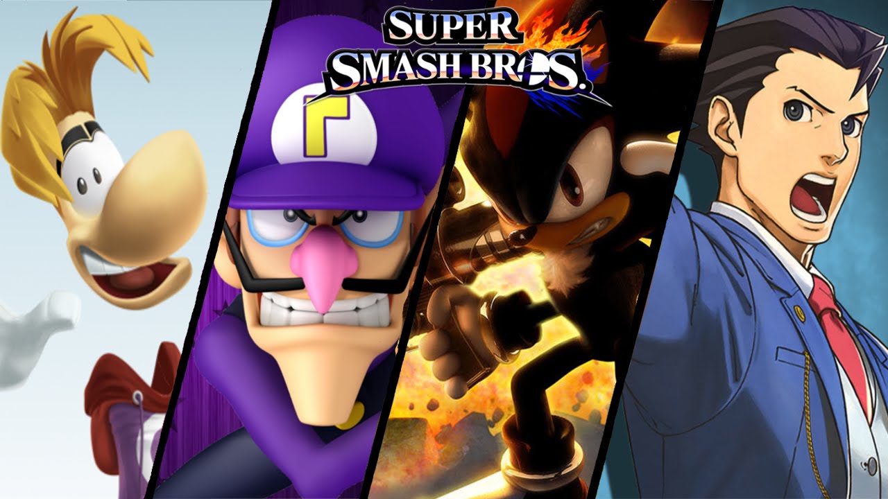 Super Smash Bros TOP 10 Fan-Made Trailers - Waluigi, Shadow & More