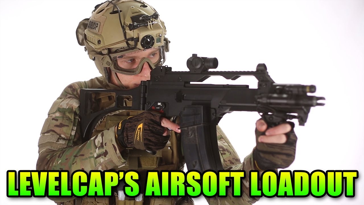 LevelCap's Airsoft Loadout: Total Gear Head To Toe (Airsoft GI)