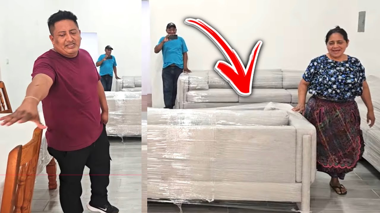 WILDER ayuda a su MADRECITA a comodar los muebles en su casa nueva  🏡