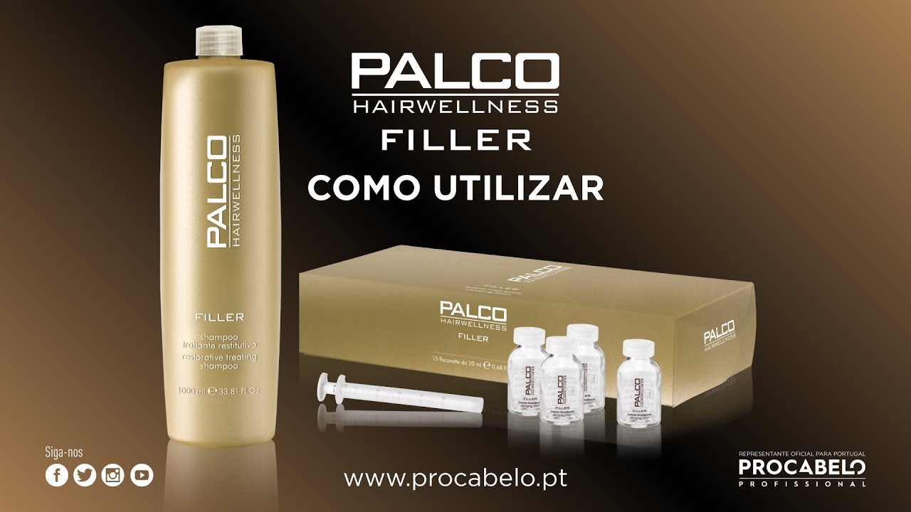 » PALCO | Linha HAIRWELLNESS » FILLER » COMO UTILIZAR