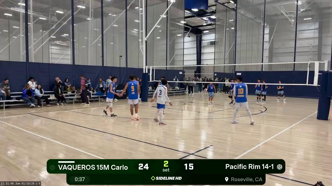 VAQUEROS 15M Carlo @ Pacific Rim 14-1 (2026.01.10)