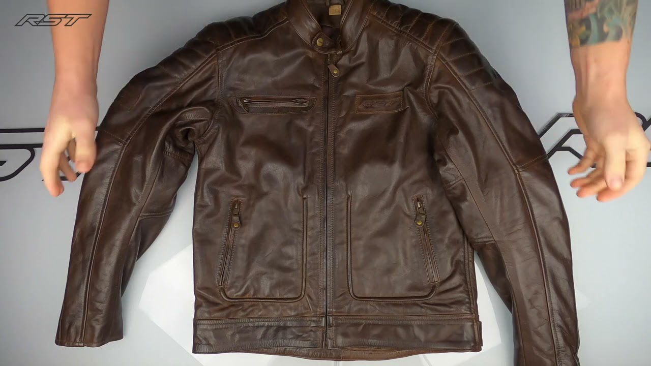 RST Roadster II Leather Jacket Features