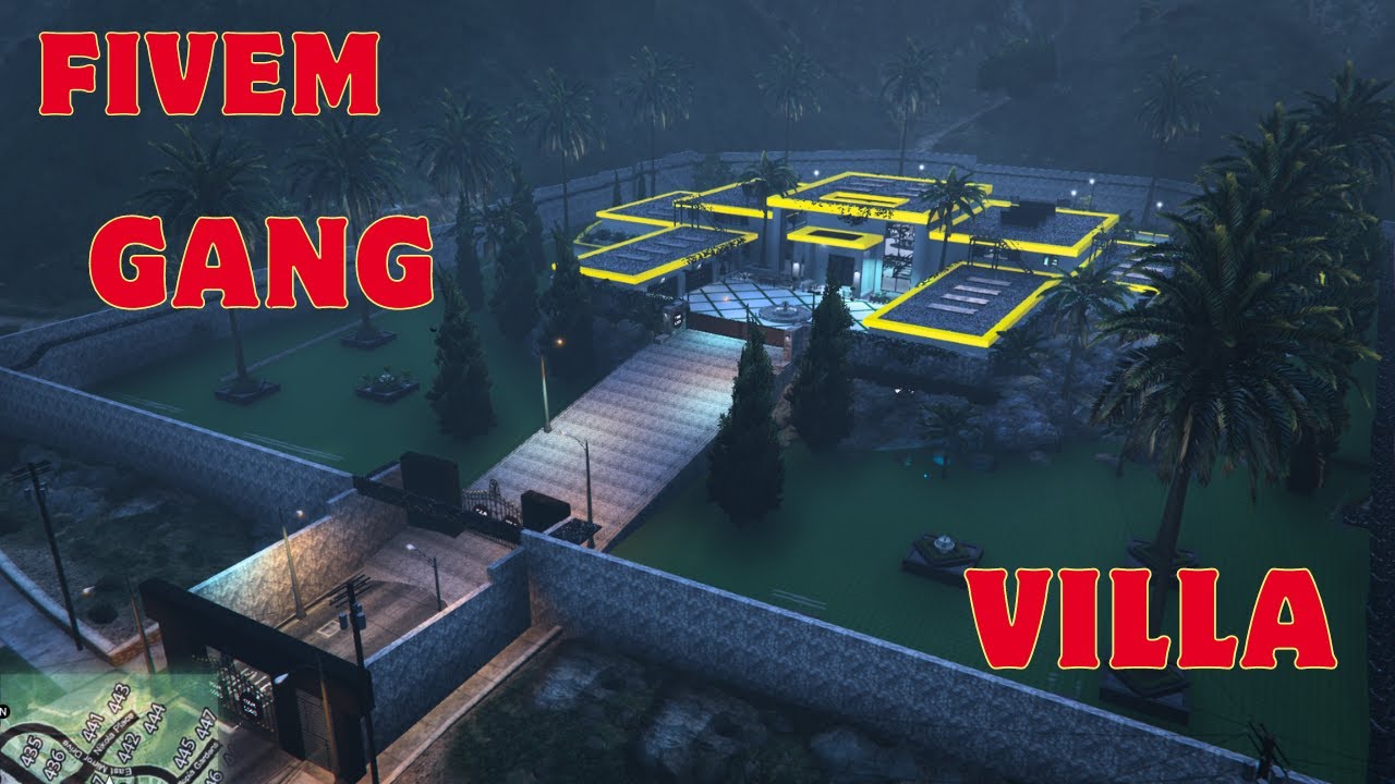 Fivem Gang Villa - Gang Villa with Secret Rooms