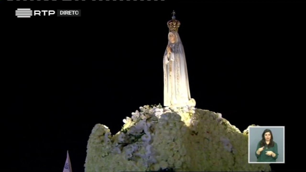 Procesión de las velas  100 aniversario apariciones Virgen de Fátima 1917 2017