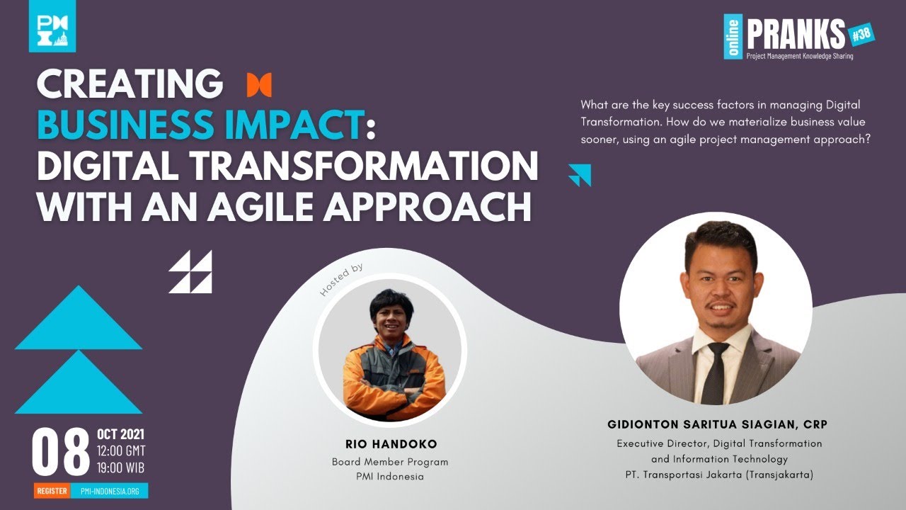 PRANKS 38 : Gidionton Saritua Siagian : Digital Transformation with An Agile Approach