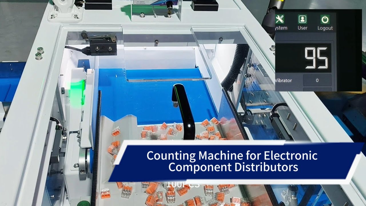 Counting Machine for Electronic Component Distributors | VBP Vision Counter for Receiving & Picking