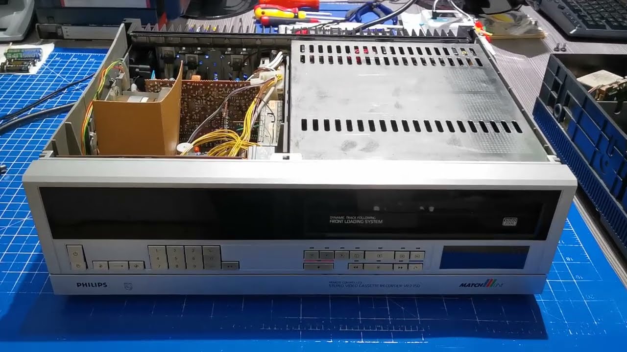 Video 2000 - Philips VR2350/10 + /10A + /51 kleine Zusatzplatine