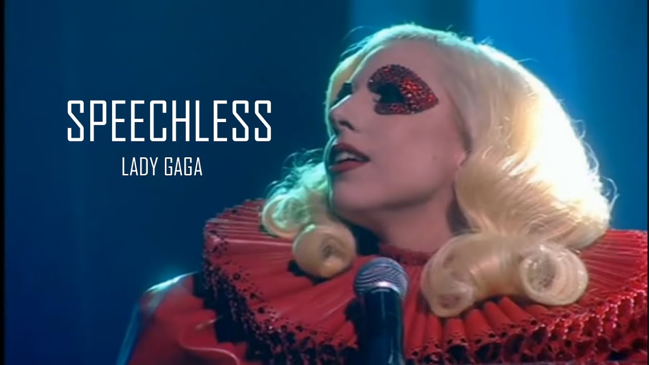 Lady Gaga - Speechless - Instrumental Karaoke (MALE KEY Version) x Filmora
