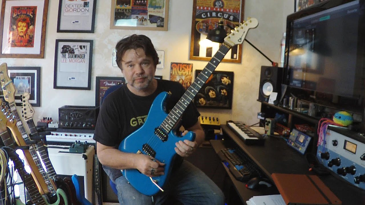 Charvel Pro mod San Dimas Miami Blue - Full Demo#charvelguitars #charvelpromod #sandimas