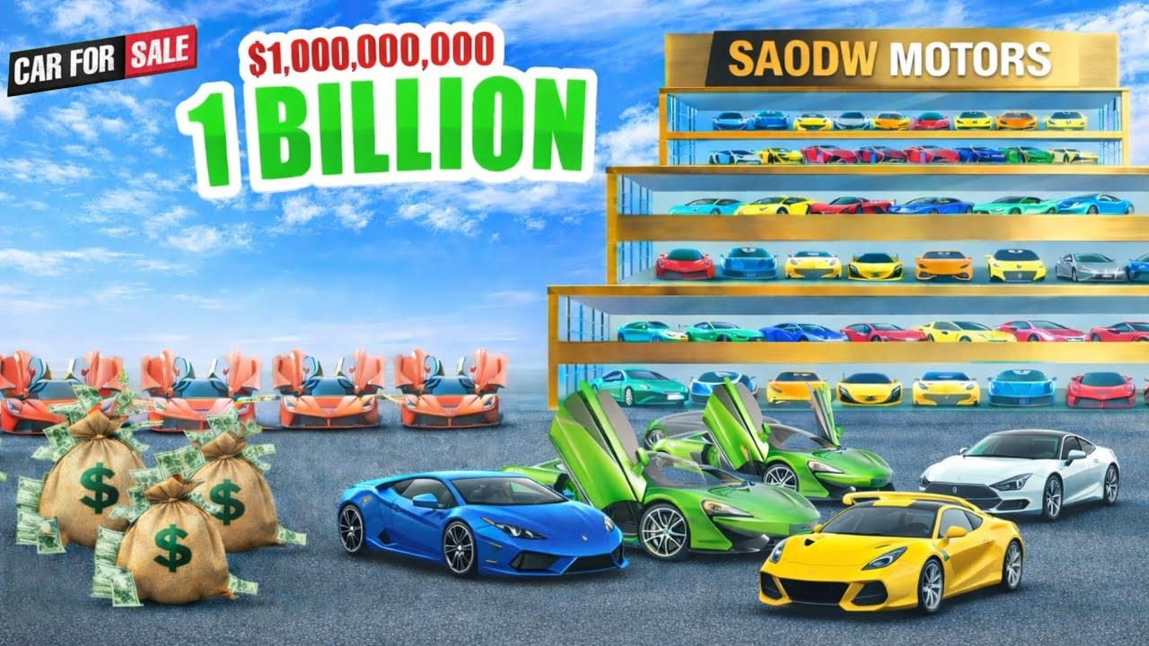 I EARNED $99999 BY SELLING MY ALL CARS IN MY LUXURY SHOROOM | CAR FOR SALE SIMULATOR #10 #viralvideo