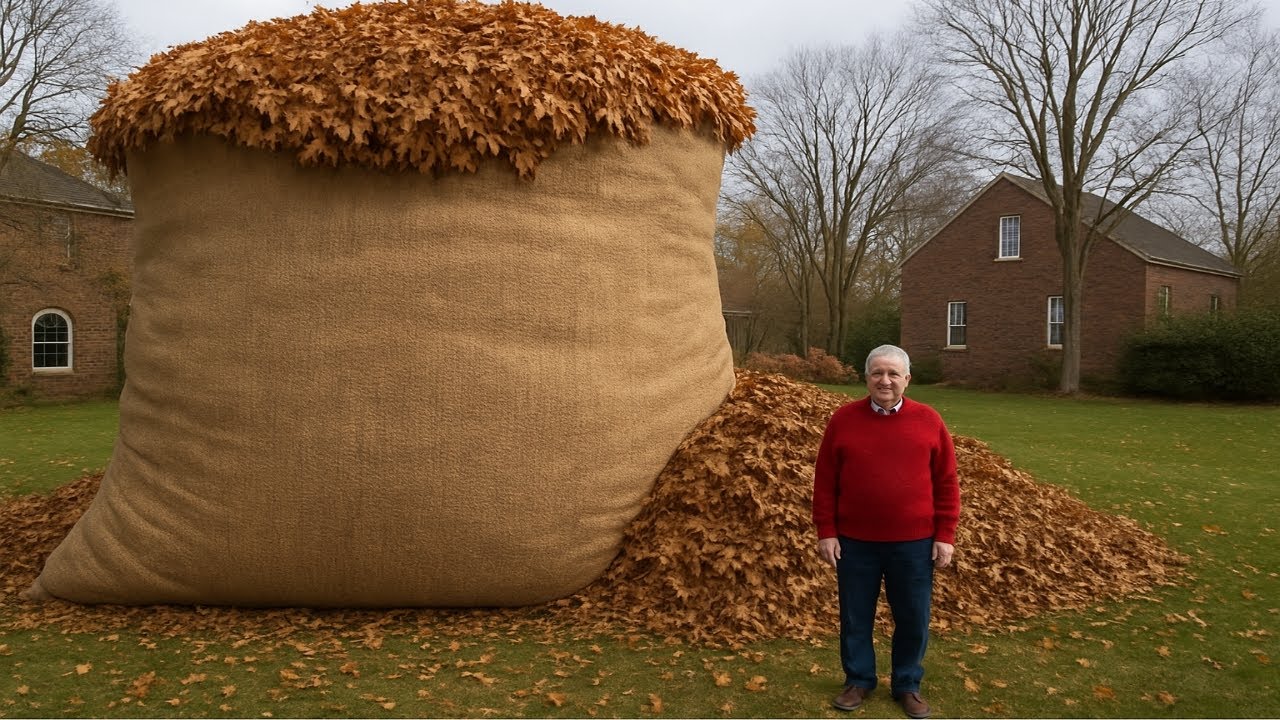 Du wirst Herbstlaub NIE WIEDER wegwerfen, wenn du DAS siehst!