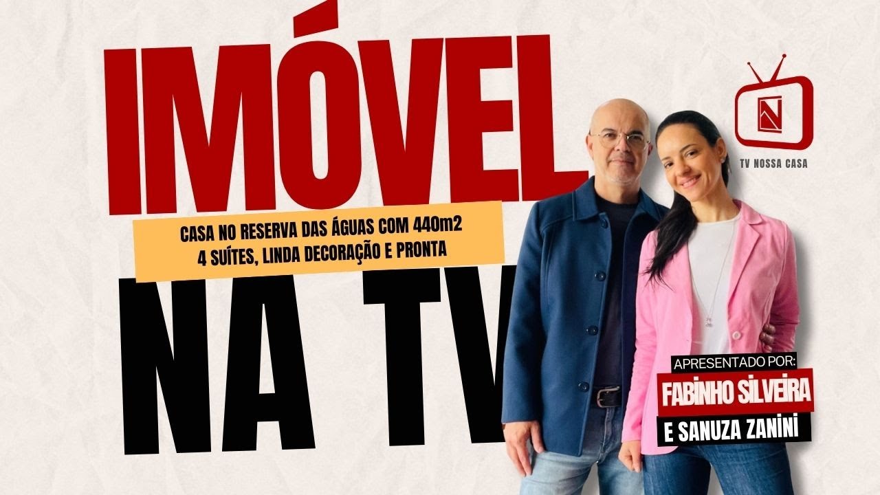 IMÓVEL NA TV - Tour Exclusivo: A Casa dos Sonhos no Reserva das Águas em Torres/RS! 🏡✨