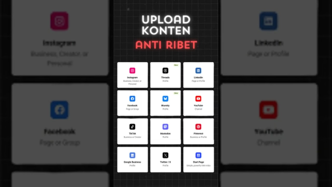 Upload Sekali, Nyebar ke Semua Sosmed! Tool Wajib Content Creator