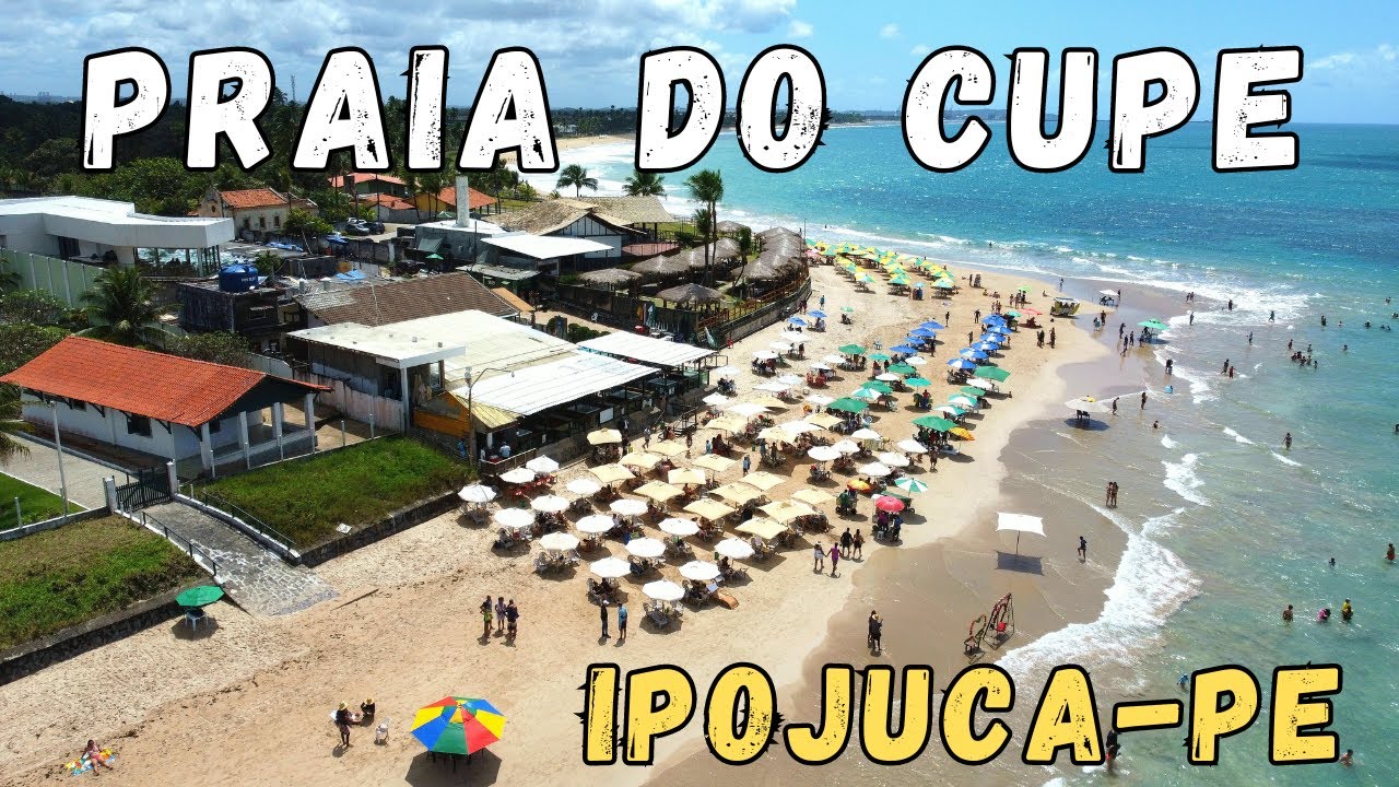 PRAIA DO CUPE | IPOJUCA-PE | AGOSTO DE 2024 🏖️☀️😎
