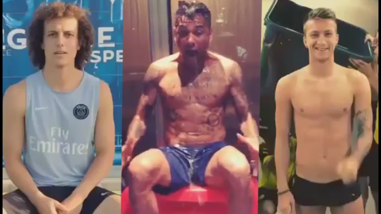 Ice Bucket Challenge Compilation ● FOOTBALL PLAYERS ● Ozil, David Luiz, Reus, Thiago Silva...