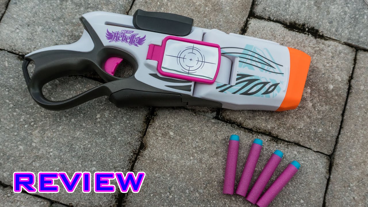 [REVIEW] Nerf Rebelle CornerSight Unboxing, Review, & Firing Test