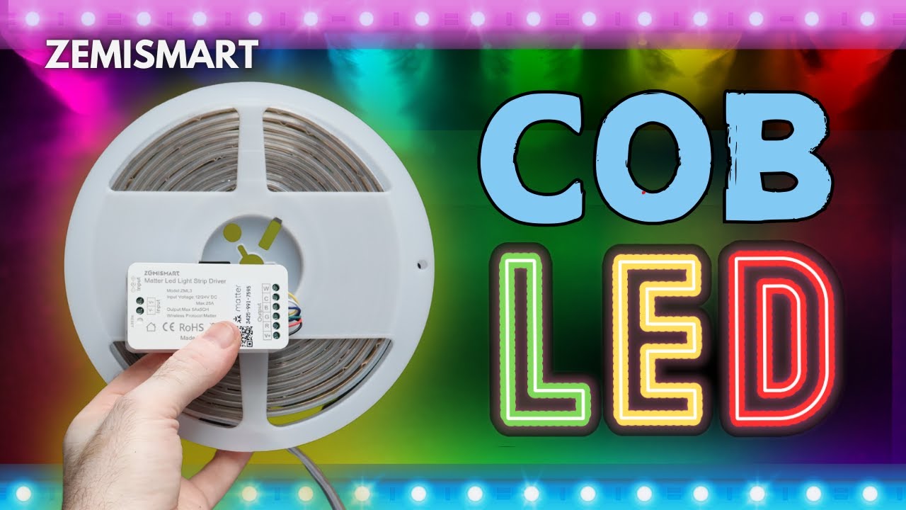 What is a COB LED Light Strip? Zemismart