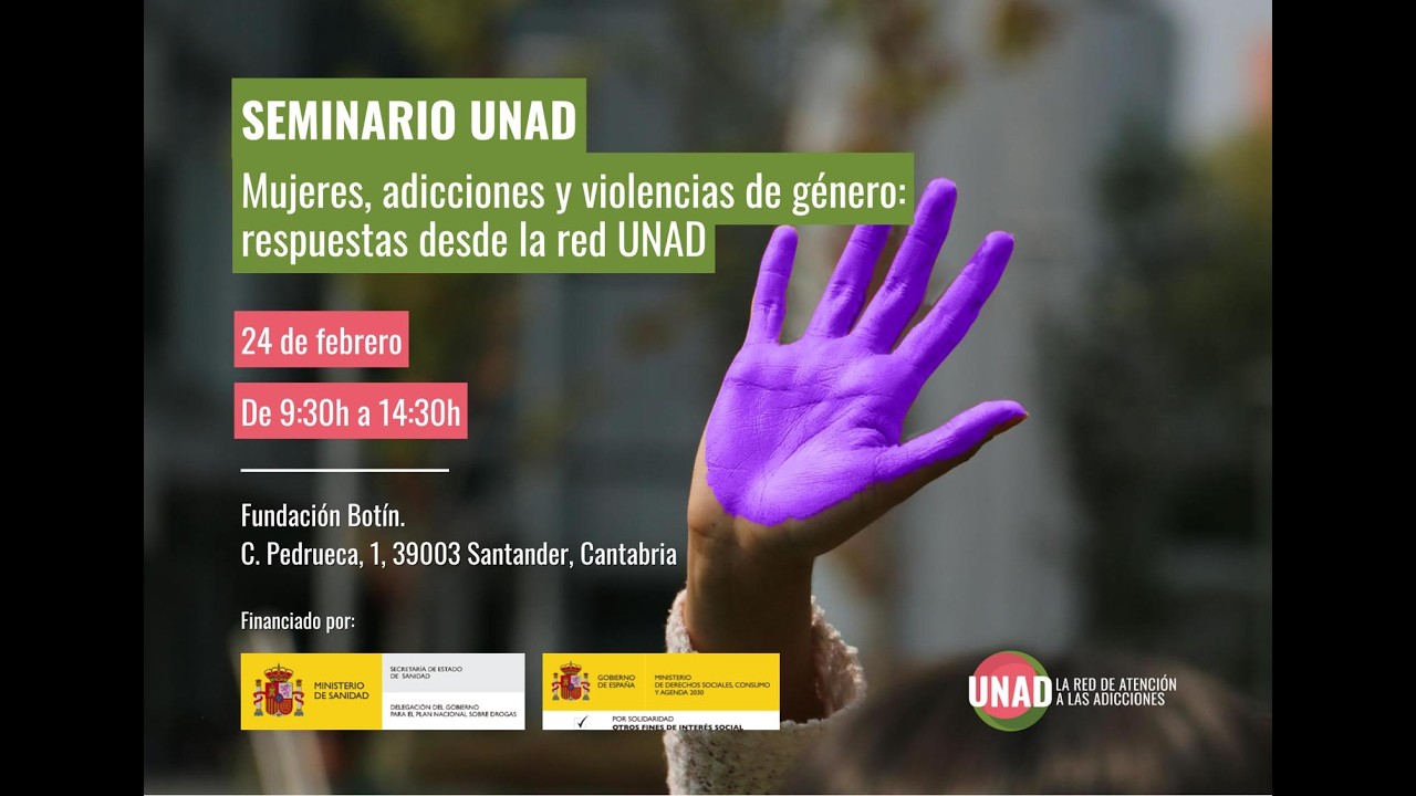 Mujeres, adicciones y violencias de género: respuestas desde la UNAD