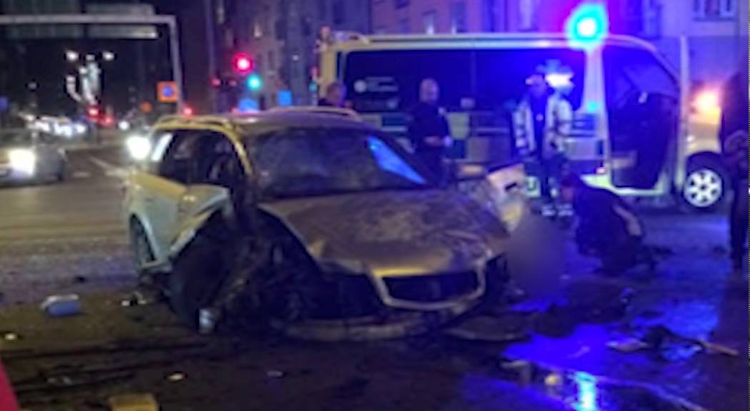 Fotgängare påkörd av bil – dog