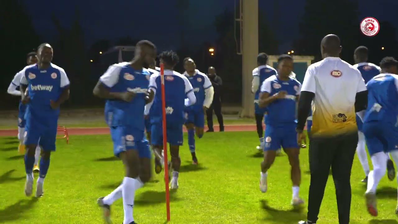 BAAADA YA SAFARI NDEFU KIKOSI KIMEFANYA MAZOEZI YA KUWEKA MIILI SAWA HAPA TUNISIA