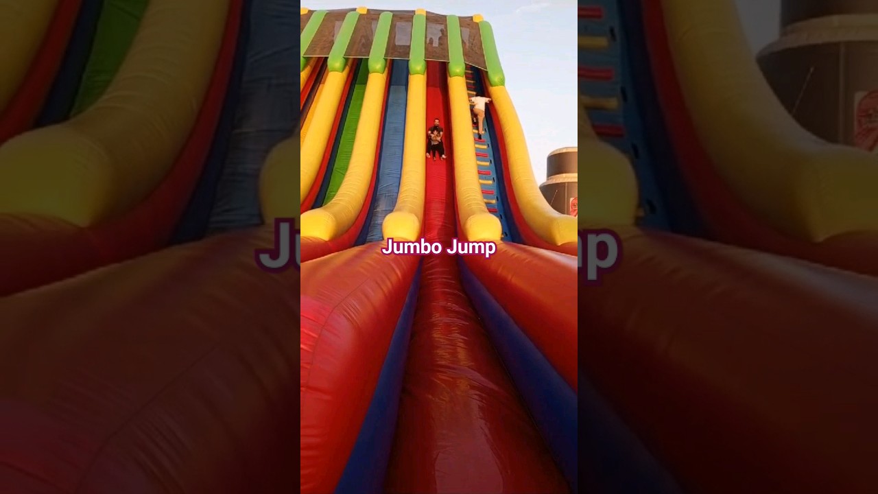 Jumbo Jump World's Largest jumping Castle in Karachi #shortsfeed #youtubeshorts