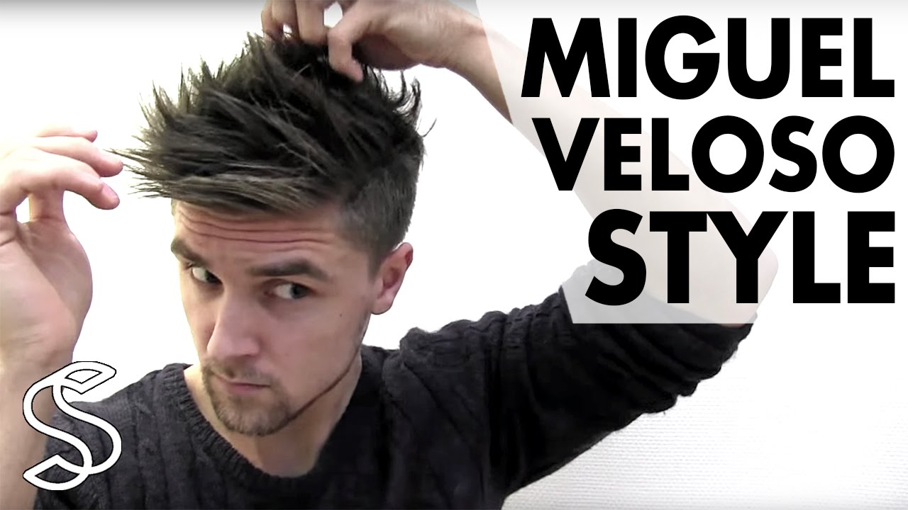 Miguel Veloso Hairstyle - Men's Football Player Hair Tutorial - Slikhaar TV