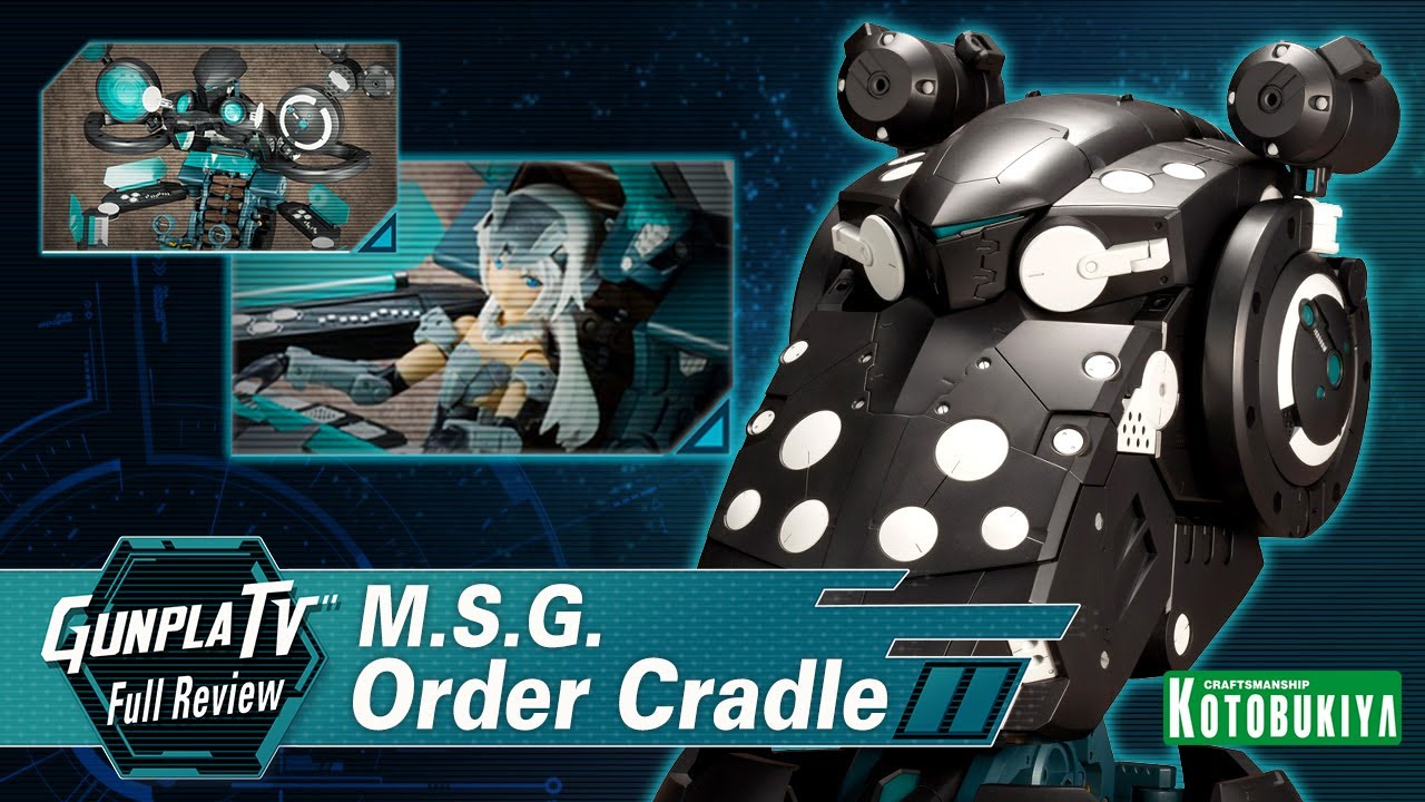 M.S.G. Gigantic Arms Order Cradle | Gunpla TV