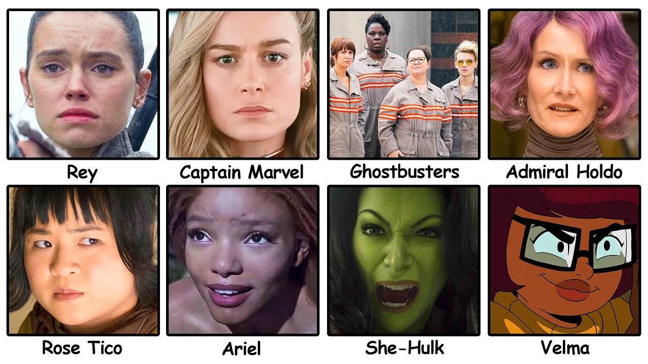 Every WOKE Female Character in Movies/Shows Explained in 8 Minutes