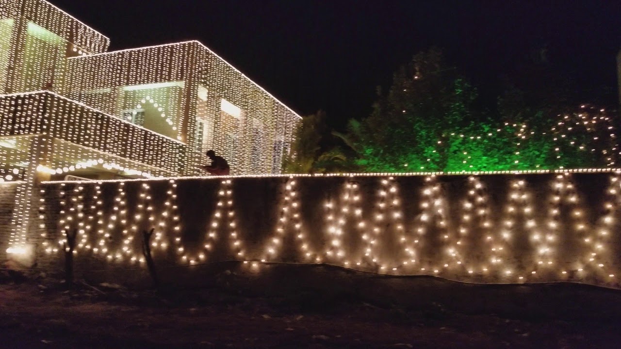 Wedding light decoration