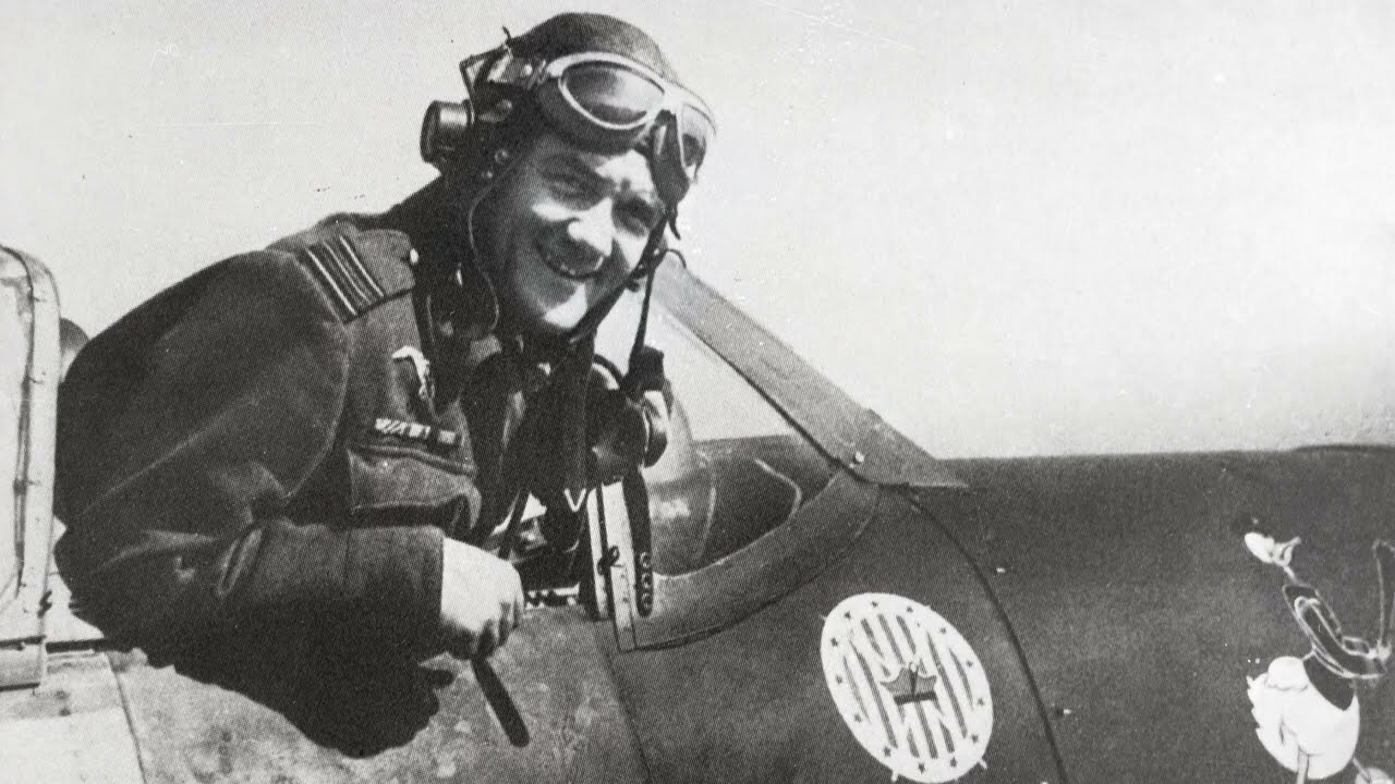 Polish pilot flew upside down through German formation&mdash;they stopped shooting from confusion