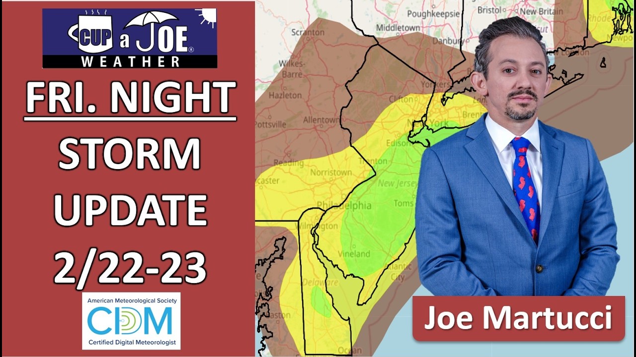 NJ's now in a Winter Storm Watch for  Feb. 22-23 and snow totals just went up