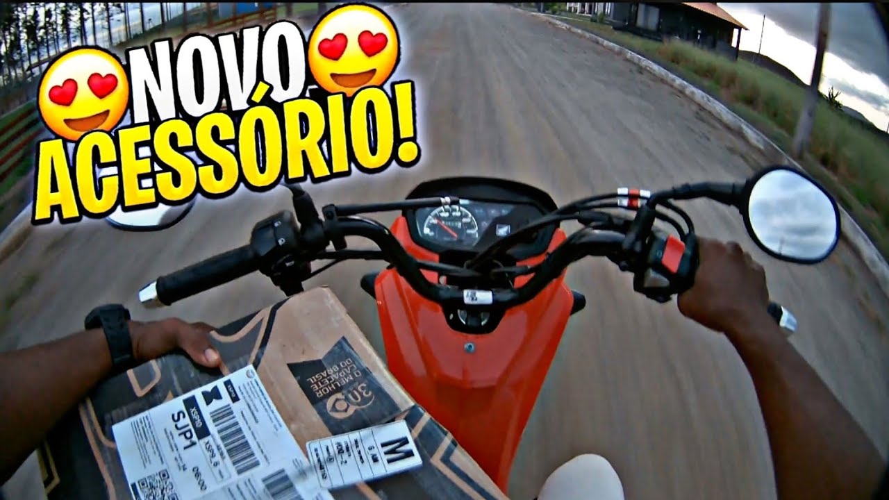 NOVOS ACESSÓRIOS CHEGOU PARA MINHA POP 110 2025 🤩