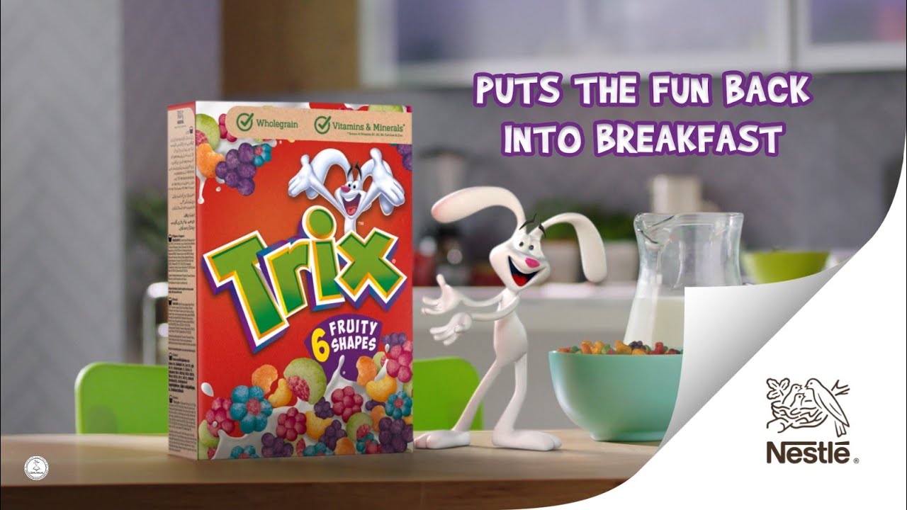 Nestl&eacute; TRIX, The Fun & Fruity Breakfast Cereal