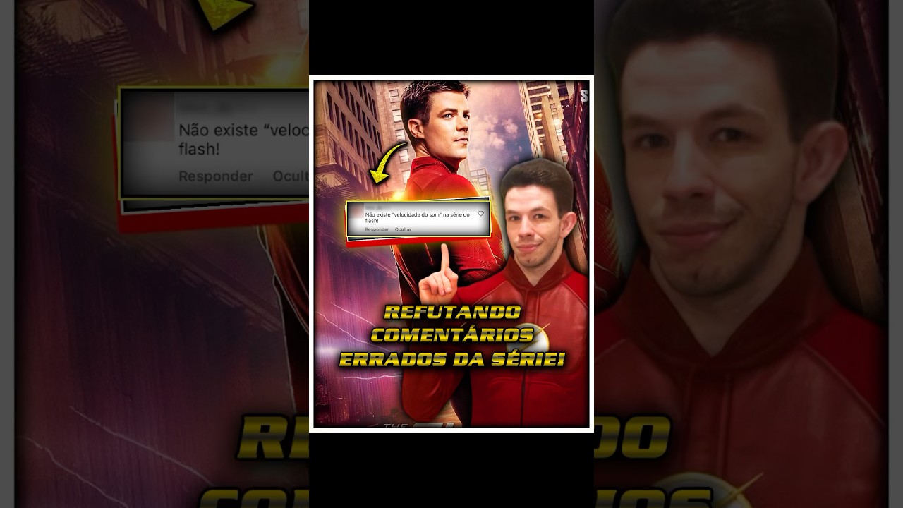 NÃO EXISTE VELOCIDADE DO SOM NA SÉRIE DO FLASH? 