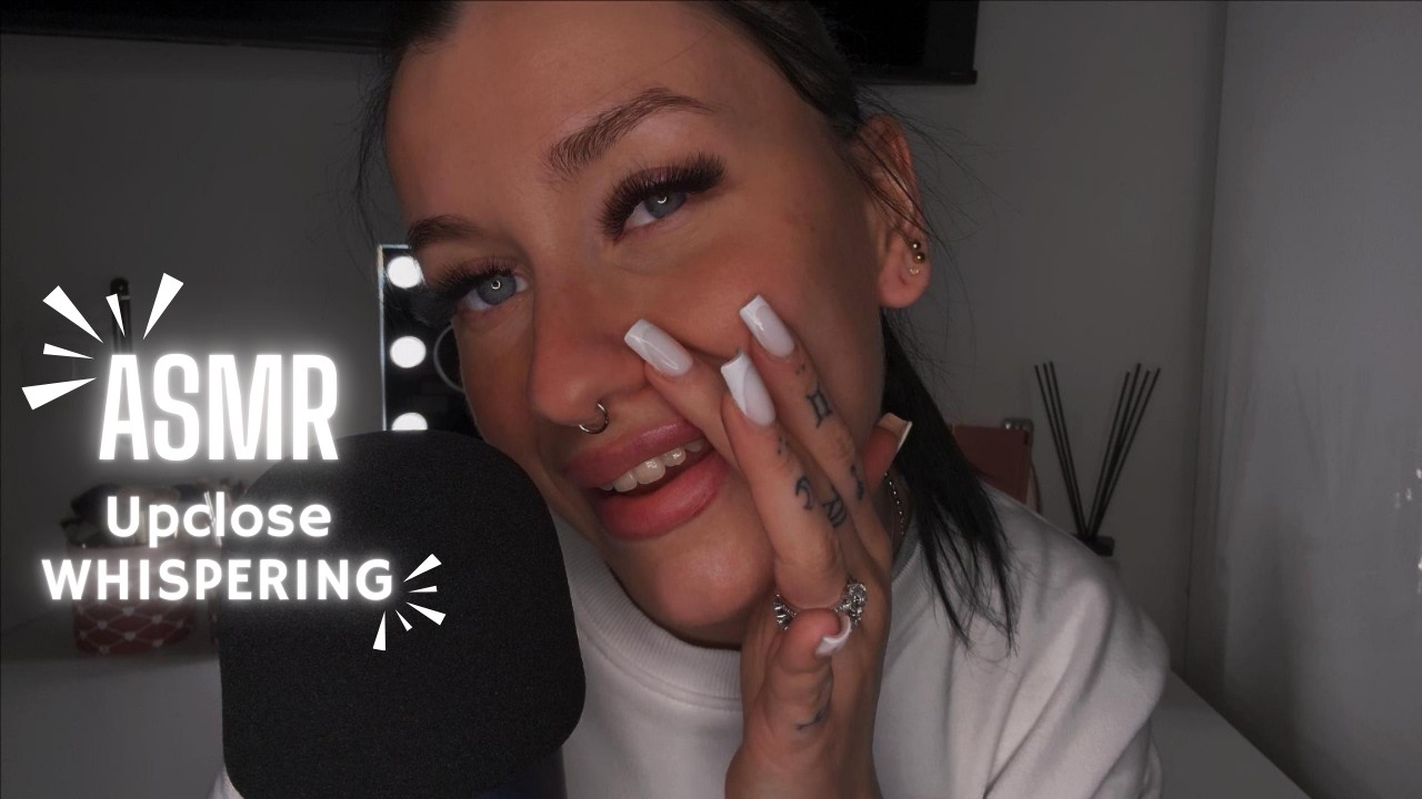 ASMR parlato naturale in upclose whispering