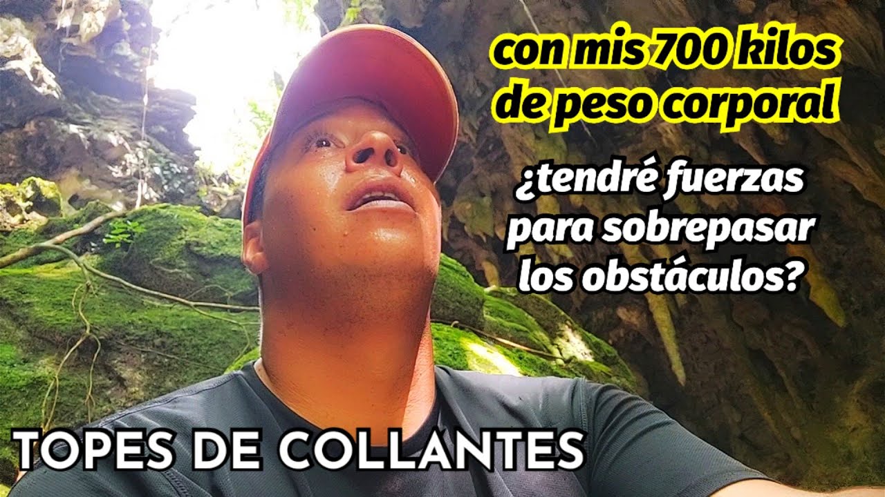 Me quedé atascado entre rocas en el sendero de La Batata en Topes de Collantes Cuba