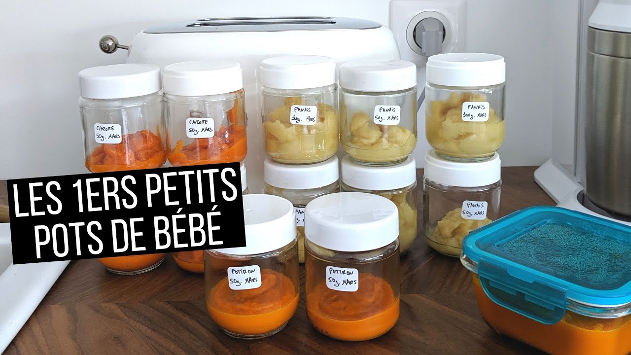 Diversification alimentaire : premiers pots de bébé | tribulationsdanais